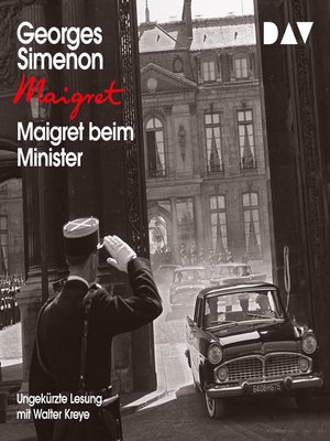 cover image of Maigret beim Minister